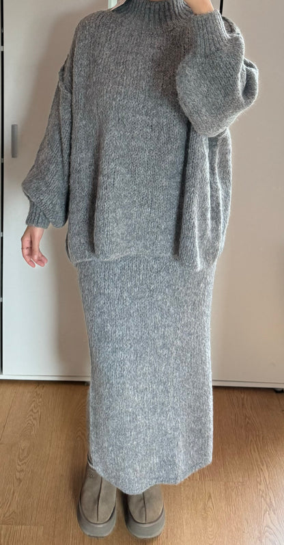 Oversized Knit Set