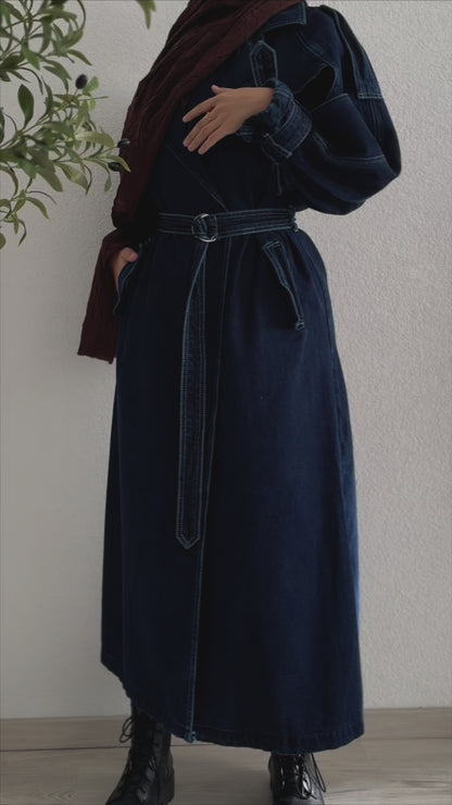 Denim Trenchcoat